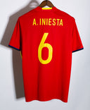 Spain 2016 Iniesta Home Kit (L)