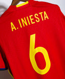 Spain 2016 Iniesta Home Kit (L)