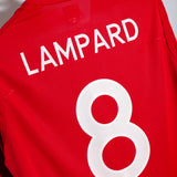 England 2010 Lampard Long Sleeve Away Kit (XL)