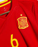 Spain 2016 Iniesta Home Kit (L)