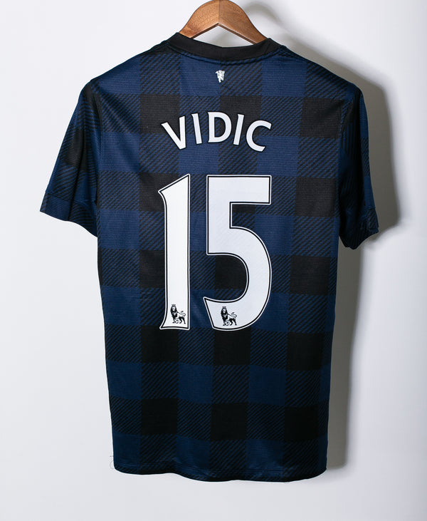 Manchester United 2013-14 Vidic Away Kit (S)