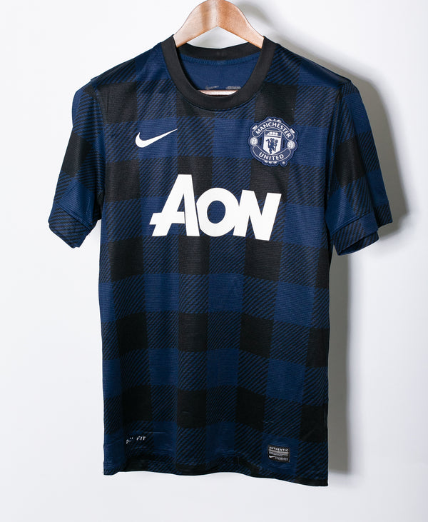 Manchester United 2013-14 Vidic Away Kit (S)