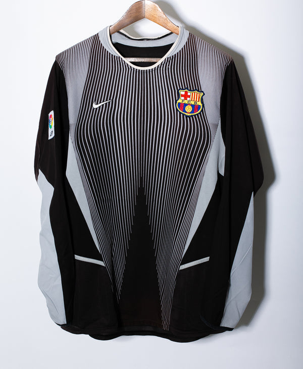 Barcelona 2002-03 Valdes GK Kit (L)