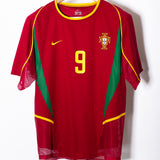 Portugal 2002 Pauleta Player Issue Home Kit (M)