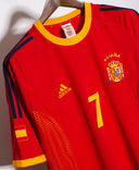 Spain 2002 Raul Home Kit (XL)