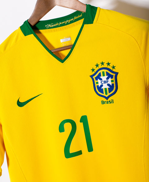 Brazil 2008 Adriano Home Kit (M)