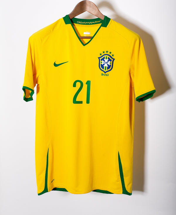 Brazil 2008 Adriano Home Kit (M)