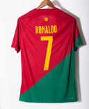 Portugal 2022 Ronaldo Player Issued Home Kit (M)