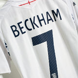 England 2008 Beckham Home Kit (M)