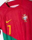 Portugal 2022 Ronaldo Player Issued Home Kit (M)