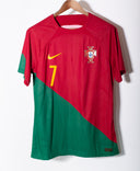 Portugal 2022 Ronaldo Player Issued Home Kit (M)