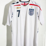 England 2008 Beckham Home Kit (M)