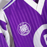 RSC Anderlecht 1988-89 Long Sleeve Home Kit (S)