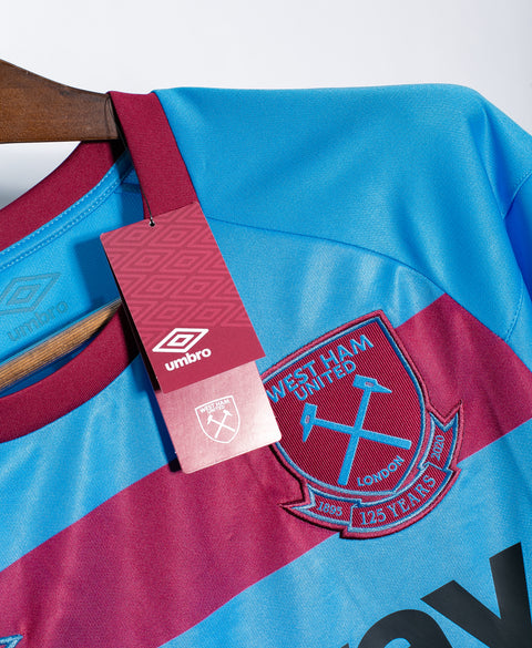 West Ham 2020-21 Rice Away Kit NWT (M)