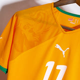Ivory Coast 2010 Drogba Home Kit (M)