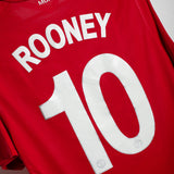 Manchester United 2010-11 Rooney Home Kit (L)