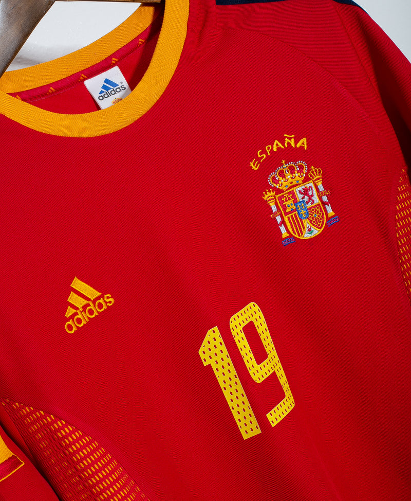 Spain 2002 Xavi Home Kit (M)