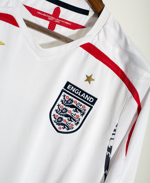 England 2008 Beckham Home Kit (XL)