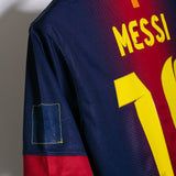 Barcelona 2012-13 Messi Home Kit (M)