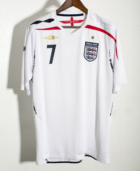 England 2008 Beckham Home Kit (XL)