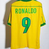 Brazil 1998 Ronaldo Home Kit (L)