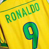 Brazil 1998 Ronaldo Home Kit (L)