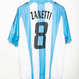 Argentina 2002 Zanetti Home Kit (XL)