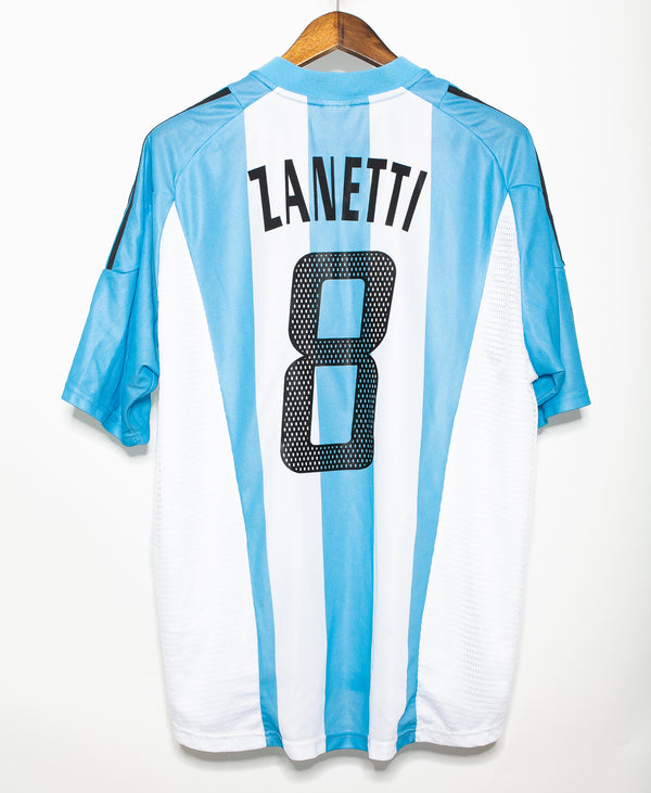 Argentina 2002 Zanetti Home Kit (XL)