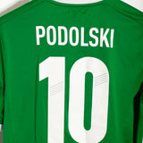 Germany 2012 Podolski Away Kit (L)