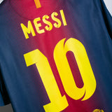 Barcelona 2012-13 Messi Home Fan Kit (L)