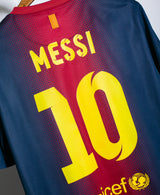 Barcelona 2012-13 Messi Home Fan Kit (L)