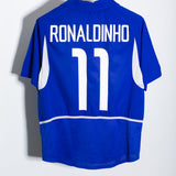 Brazil 2002 Ronaldinho Away Kit (M)