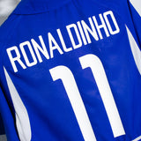 Brazil 2002 Ronaldinho Away Kit (M)