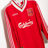 Liverpool 1995-96 Long Sleeve Home Kit (XL)