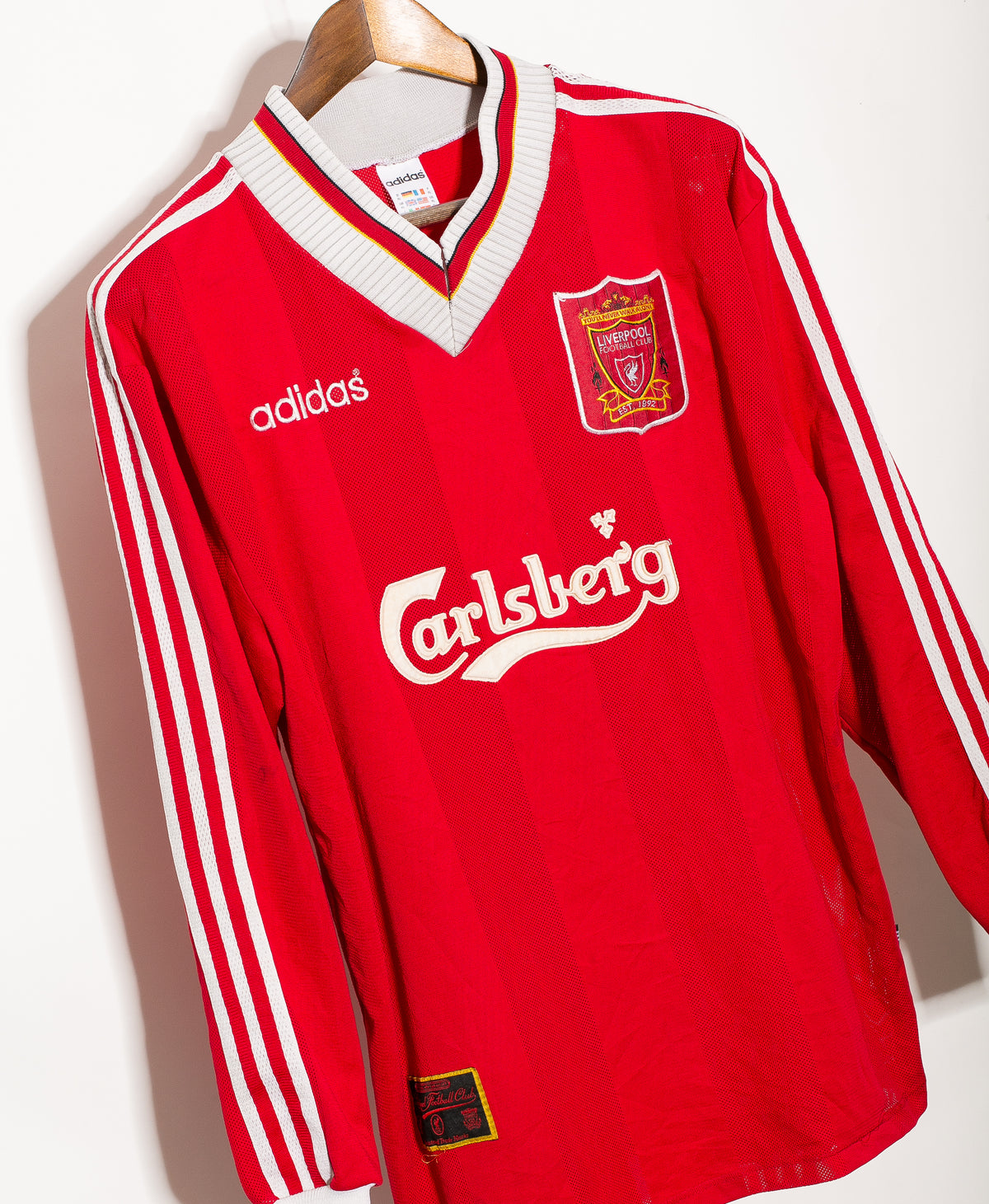 Liverpool 1995-96 Long Sleeve Home Kit (XL) – Saturdays Football