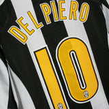 Juventus 2004-05 Del Piero Home Kit (L)