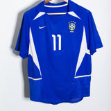 Brazil 2002 Ronaldinho Away Kit (M)