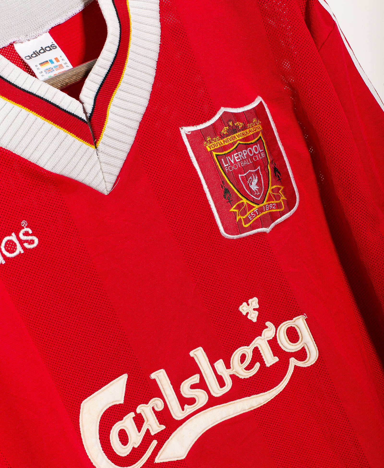 Liverpool 1995/96 sold Home Jersey