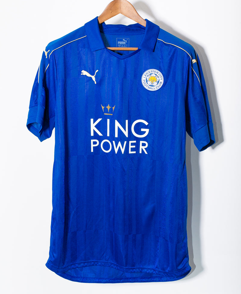 Leicester CIty 2016-17 Vardy Home Kit (XL)