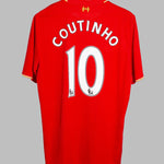 Liverpool 2015-16 Coutinho Home jersey shirt