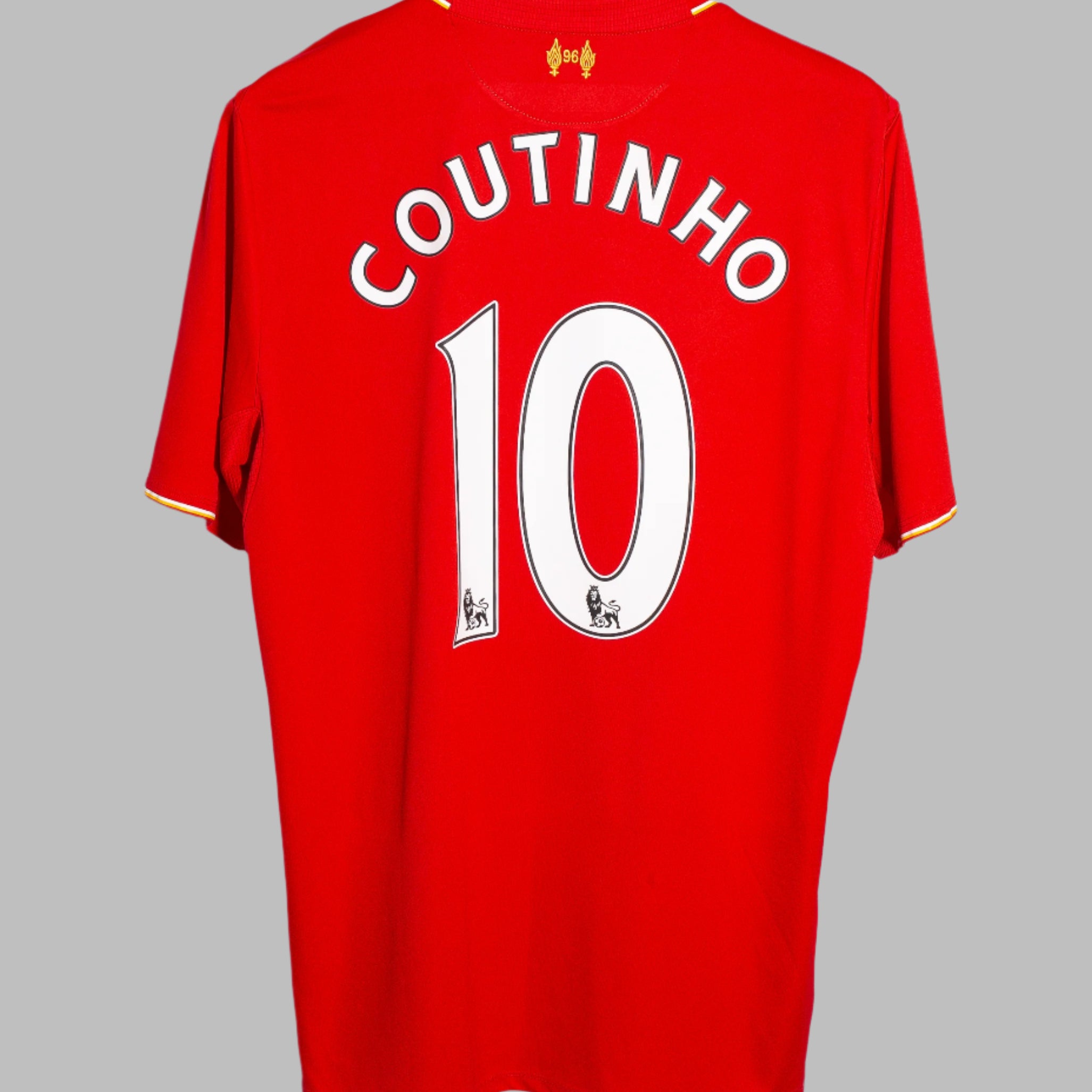 Liverpool 2015-16 Coutinho Home jersey shirt