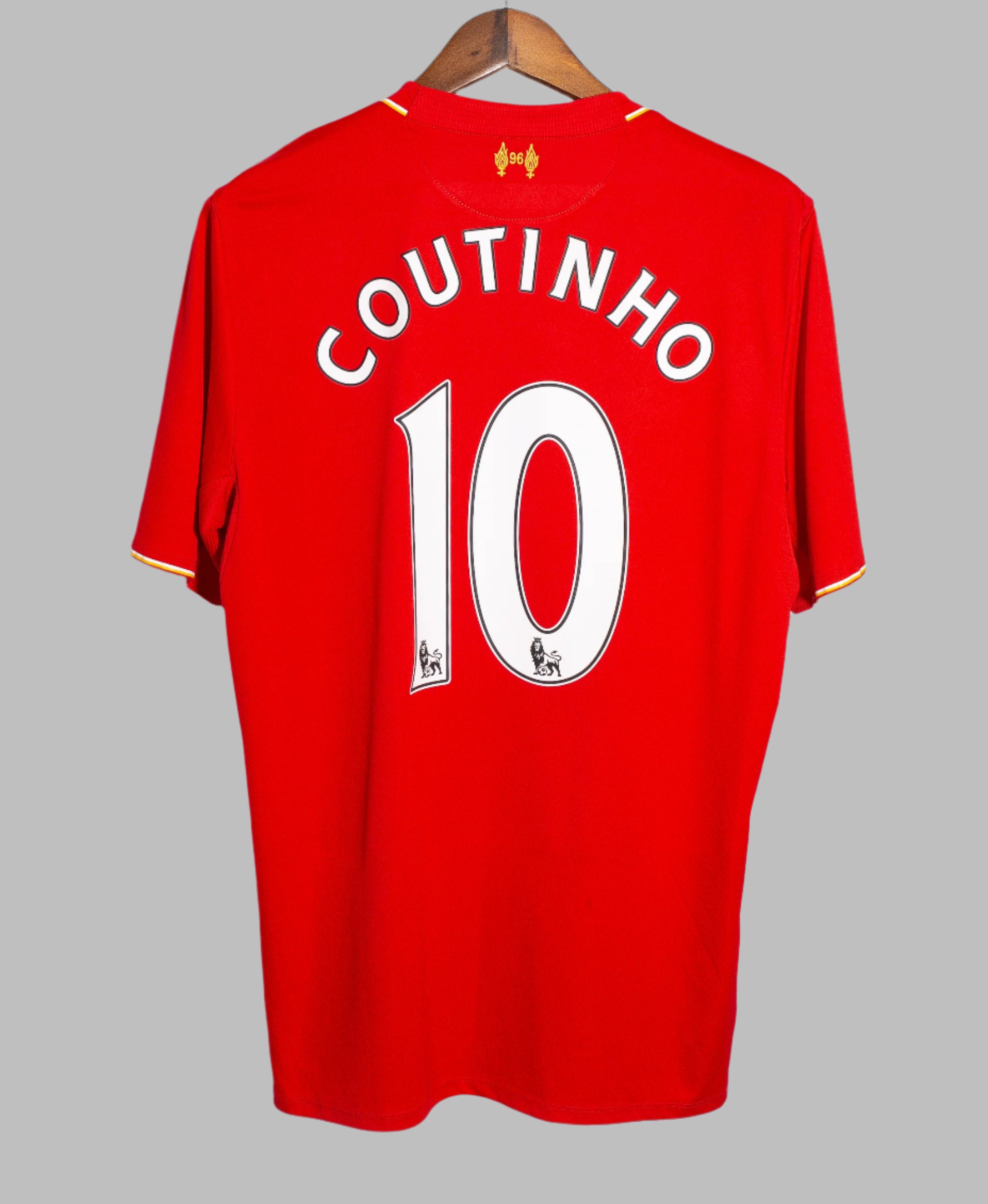 Liverpool 2015-16 Coutinho Home jersey shirt