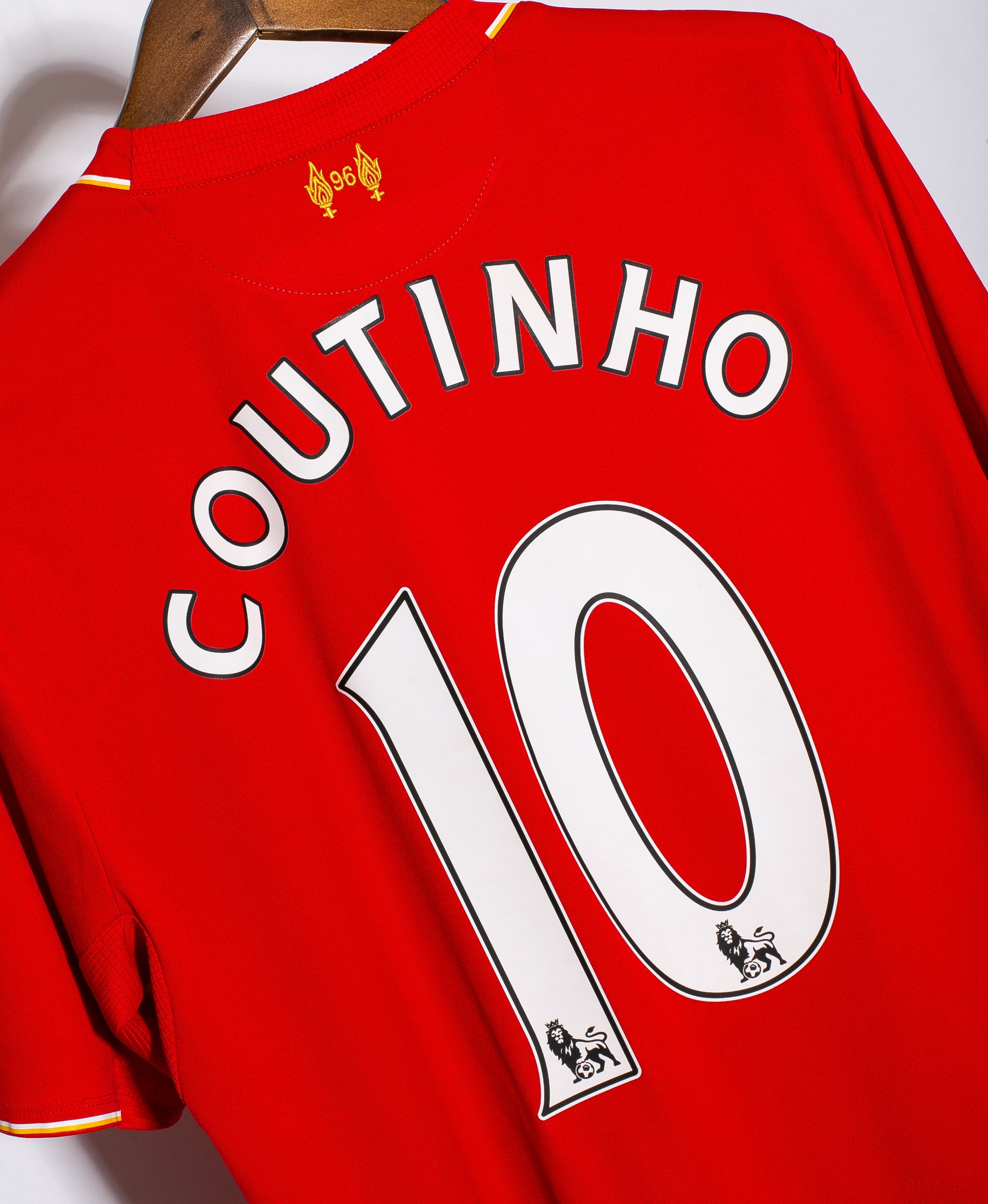 Liverpool 2015-16 Coutinho Home jersey shirt