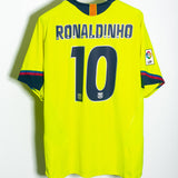 Barcelona 2005-06 Ronaldinho Away Kit (2XL)