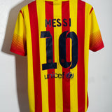 Barcelona 2013-14 Messi Away Kit (L)