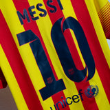 Barcelona 2013-14 Messi Away Kit (L)