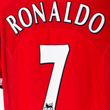 Manchester United 2004-06 Ronaldo Home Kit (L)