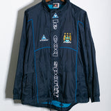 Manchester City 1990's Full Zip Training Jacket (S)