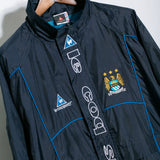 Manchester City 1990's Full Zip Training Jacket (S)