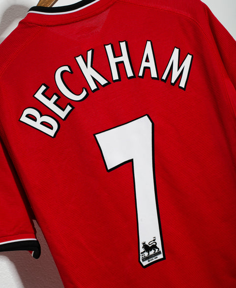 Manchester United 2000-02 Beckham Home Kit (M)